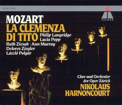 Philip Langridge, Lucia Popp, Ruth Ziesak, Ann Murray, Nikolaus Harnoncourt - Mozart: La clemenza di Tito