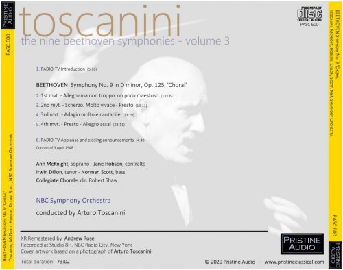 Arturo Toscanini - Beethoven: The Symphonies, Vol. 3 (1948) [2020]