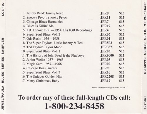 VA - Jewel/Paula Blues Series Sampler (1992)