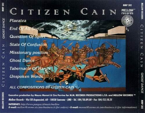 Citizen Cain - Ghost Dance (1996)