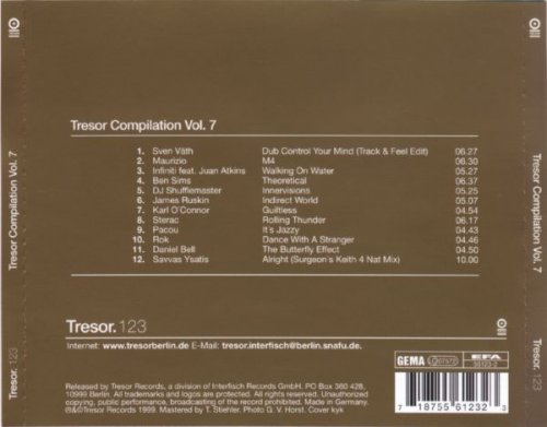 VA - Tresor Compilation Vol. 07 (1999) FLAC