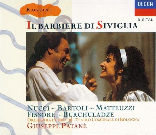 Leo Nucci, Cecilia Bartoli, William Matteuzzi, Enrico Fissore, Giuseppe Patane - Rossini: Il barbiere di Siviglia (1989)