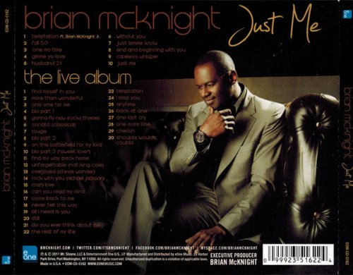 Brian McKnight - Just Me (2CD) (2011) [CD-Rip]