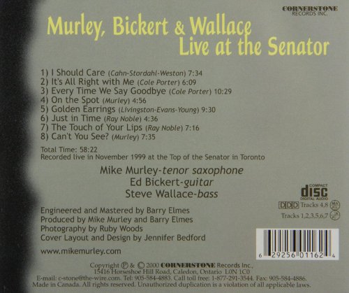 Murley-Bickert-Wallace - Live at the Senator (2018)