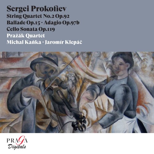 Prazak Quartet, Michal Kanka, Jaromir Klepac - Sergei Prokofiev: String Quartet No. 2, Ballade, Adagio (from Cinderella), Cello Sonata (2023) [Hi-Res]