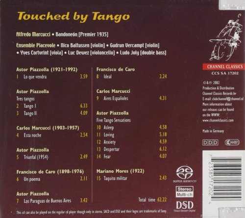 Alfredo Marcucci - Touched By Tango (2002) [SACD]