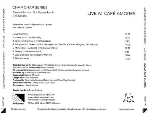 Alexander von Schlippenbach, Aki Takase - Live at Cafe Amores (2018)