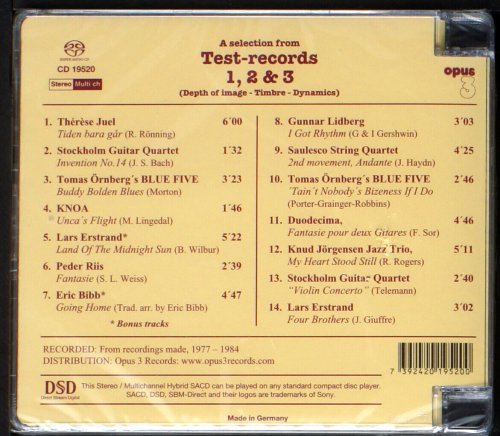 VA - Opus 3: A selection from Test-records 1, 2 & 3 (2008) [SACD]