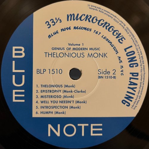 Thelonious Monk - Genius of Modern Music, Vol. 1 (2022) LP