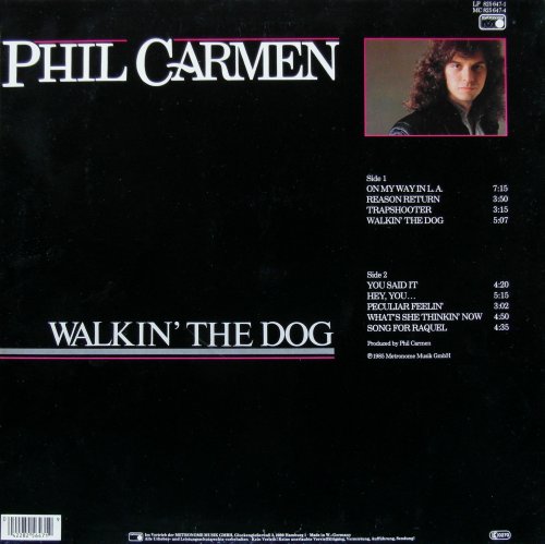 Phil Carmen - Walkin' The Dog (1985) LP