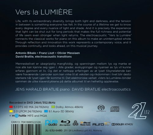 Jens Harald Bratlie - Vers la Lumiere (2016) [SACD]