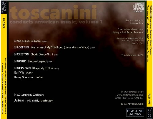 Arturo Toscanini - Toscanini conduct American Music Vol. 1 (1942) [2017] Hi-Res