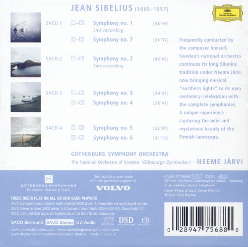 Neeme Jarvi - Sibelius: The Symphonies (2005)