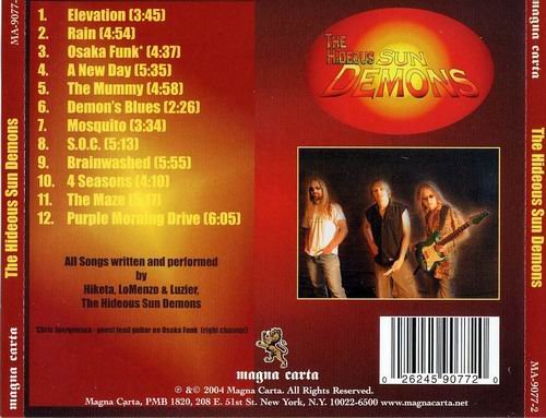 The Hideous Sun Demons - The Hideous Sun Demons (2004)