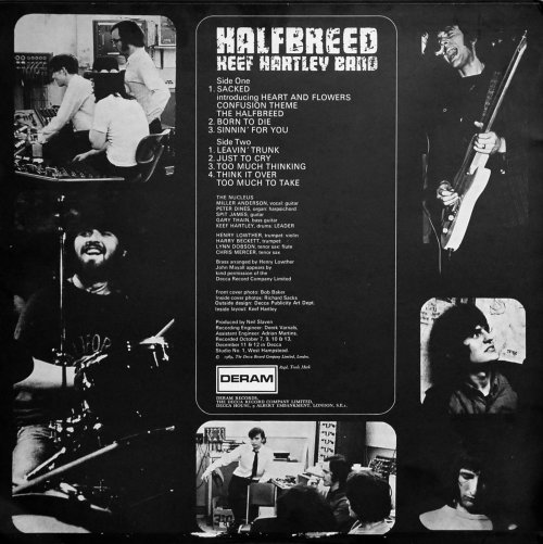 Keef Hartley Band - Halfbreed (1969) LP