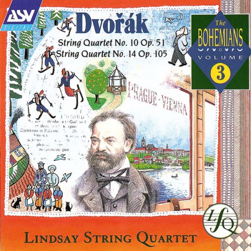 Lindsay String Quartet - Dvorák: String Quartets Nos. 10 & 14 (1992)