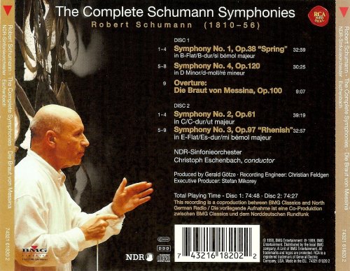 Christoph Eschenbach - Schumann: The Complete Symphonies, Die Braut von Messina (1999)