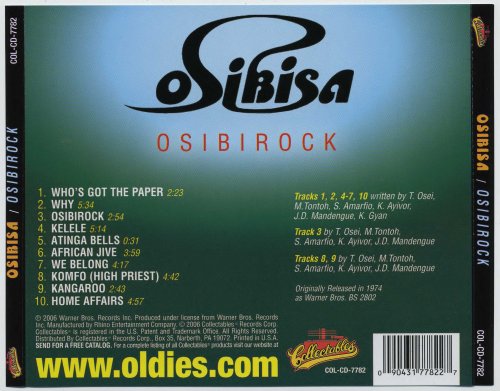 Osibisa - Osibirock (1974/2006) [CD-Rip]