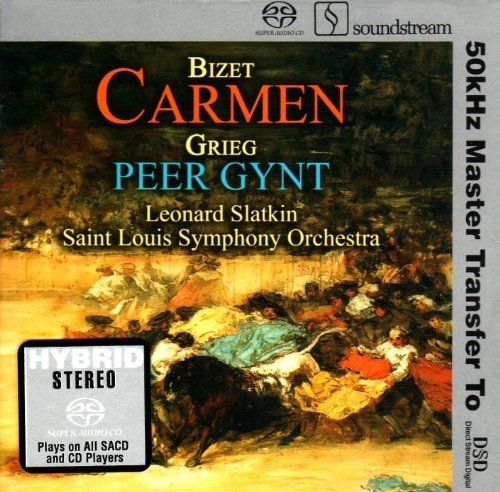 Leonard Slatkin - Bizet: Carmen, Grieg: Peer Gynt, Rimsky-Korsakov, Satie, Borodin (2005) [SACD]
