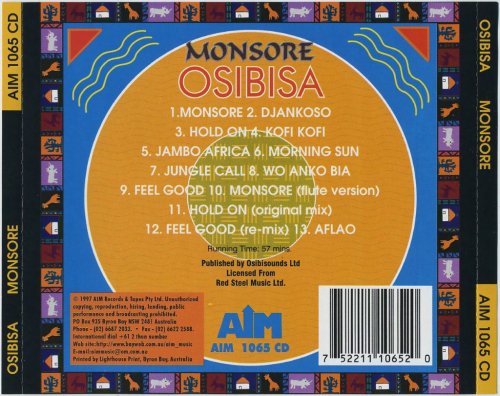 Osibisa - Monsore (1997) [CD-Rip]