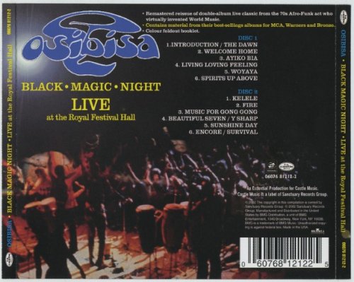 Osibisa - Black Magic Night: Live At The Royal Festival Hall (1977/1999) (2CD) [CD-Rip]