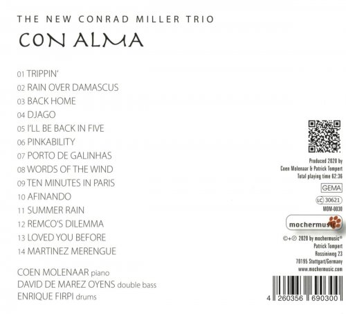 The New Conrad Miller Trio - Con Alma (2023)