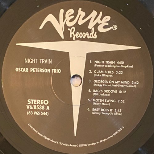 The Oscar Peterson Trio - Night Train (2023) LP