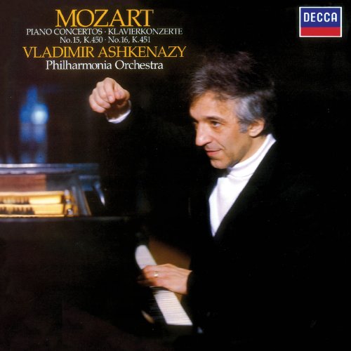 Vladimir Ashkenazy, Philharmonia Orchestra - Mozart: Piano Concertos Nos. 15 & 16 (1984)