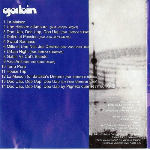 Gabin - Doo Uap. Doo Uap. Doo Uap (2003) CD-Rip