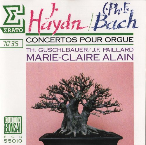 Marie-Claire Alain - Haydn / C.P.E. Bach: Concertos Pour Orgue (2007)