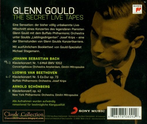 Glenn Gould - The Secret Live Tapes (2011) CD-Rip