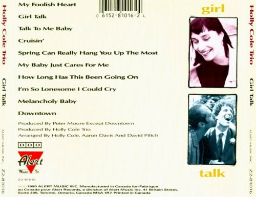 Holly Cole Trio - Girl Talk (1990) CD-Rip