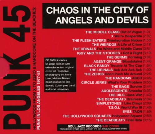 VA - Punk 45 Chaos in the City of Angels and Devils (2016)