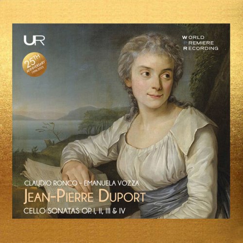Claudio Ronco and Emanuela Vozza - Jean-Pierre Duport: Cello Sonatas from Op. I, II, III & IV (2023)