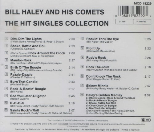 Bill Haley And His Comets - The Hit Singles Collection (1985)