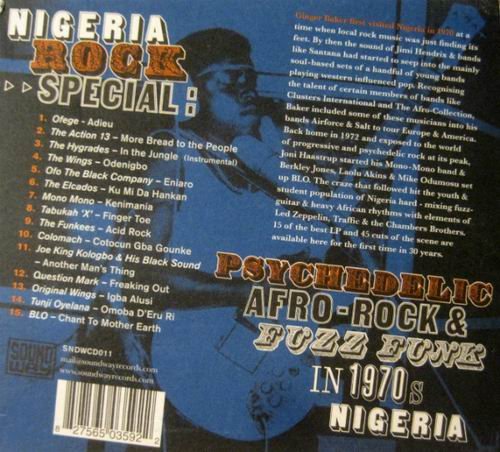 VA - Nigeria Rock Special: Psychedelic Afro-Rock & Fuzz-Funk In 1970s Nigeria (2008)