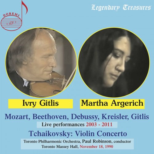 Martha Argerich - Martha Argerich & Ivry Gitlis Live (Live) (2023)