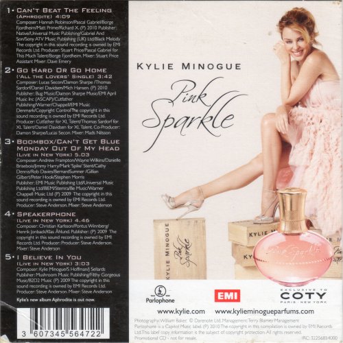 Kylie Minogue - Pink Sparkle (2010)