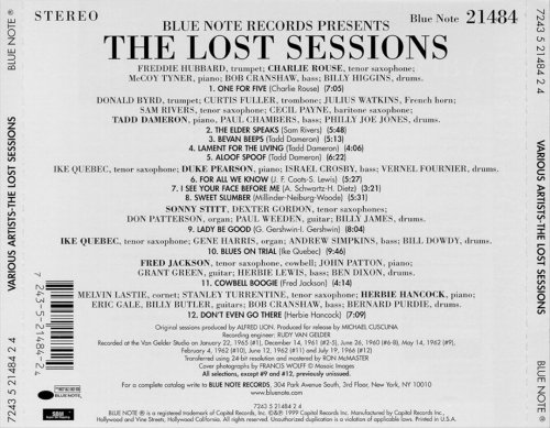 VA - The Lost Sessions (1999)