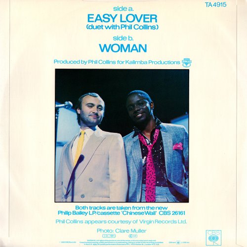 Philip Bailey & Phil Collins - Easy Lover (UK 12") (1984)