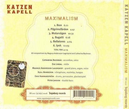 Katzen Kapell - Maximalism (2008)