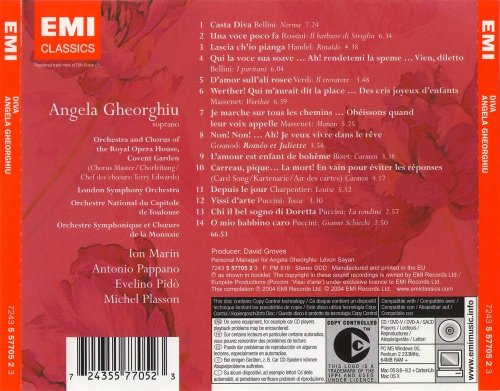 Angela Gheorghiu – Diva (2004) CD-Rip