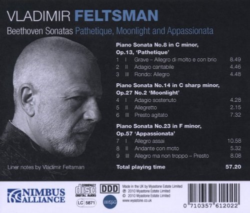 Vladimir Feltsman - Beethoven: Piano Sonatas (2010)