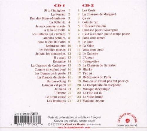 Juliette Greco - Si Tu T'imagines (2CD) (2009) CD-Rip