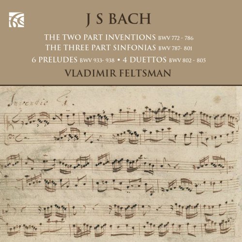 Vladimir Feltsman - J.S. Bach: Works for Solo Piano (2017)