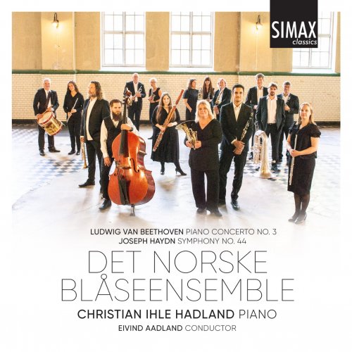Det Norske Blåseensemble, Christian Ihle Hadland, Eivind Aadland - Beethoven: Piano Concerto No.3, Haydn: Symphony No. 44 (2023) [Hi-Res]