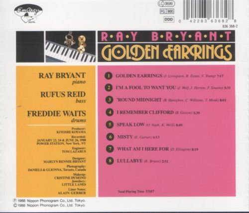 Ray Bryant - Golden Earrings (1988)
