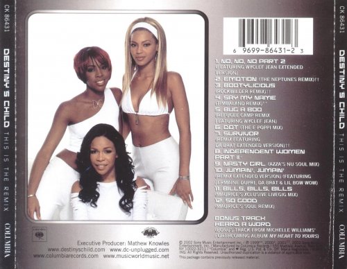 Destiny's Child - This Is The Remix (2002)