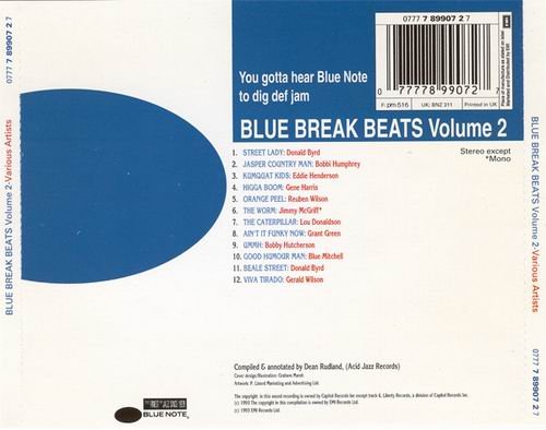 Various Artists - Blue Break Beats Vol.2 (1993) CD Rip