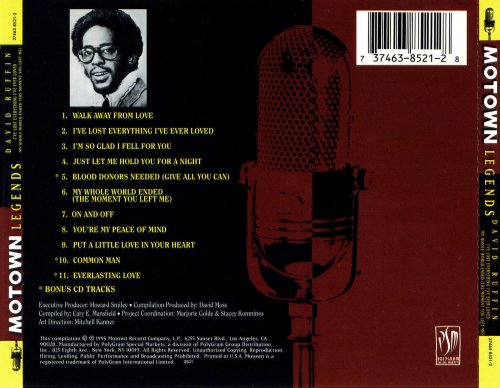 David Ruffin - Motown Legends (1995)